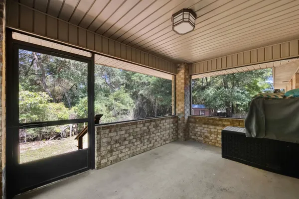 a view of outdoor space with the balcony