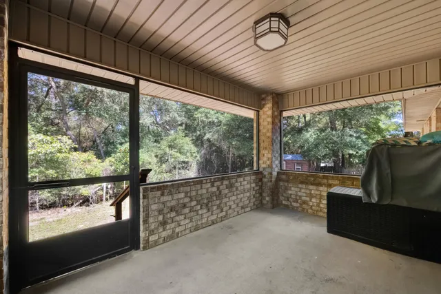 a view of outdoor space with the balcony