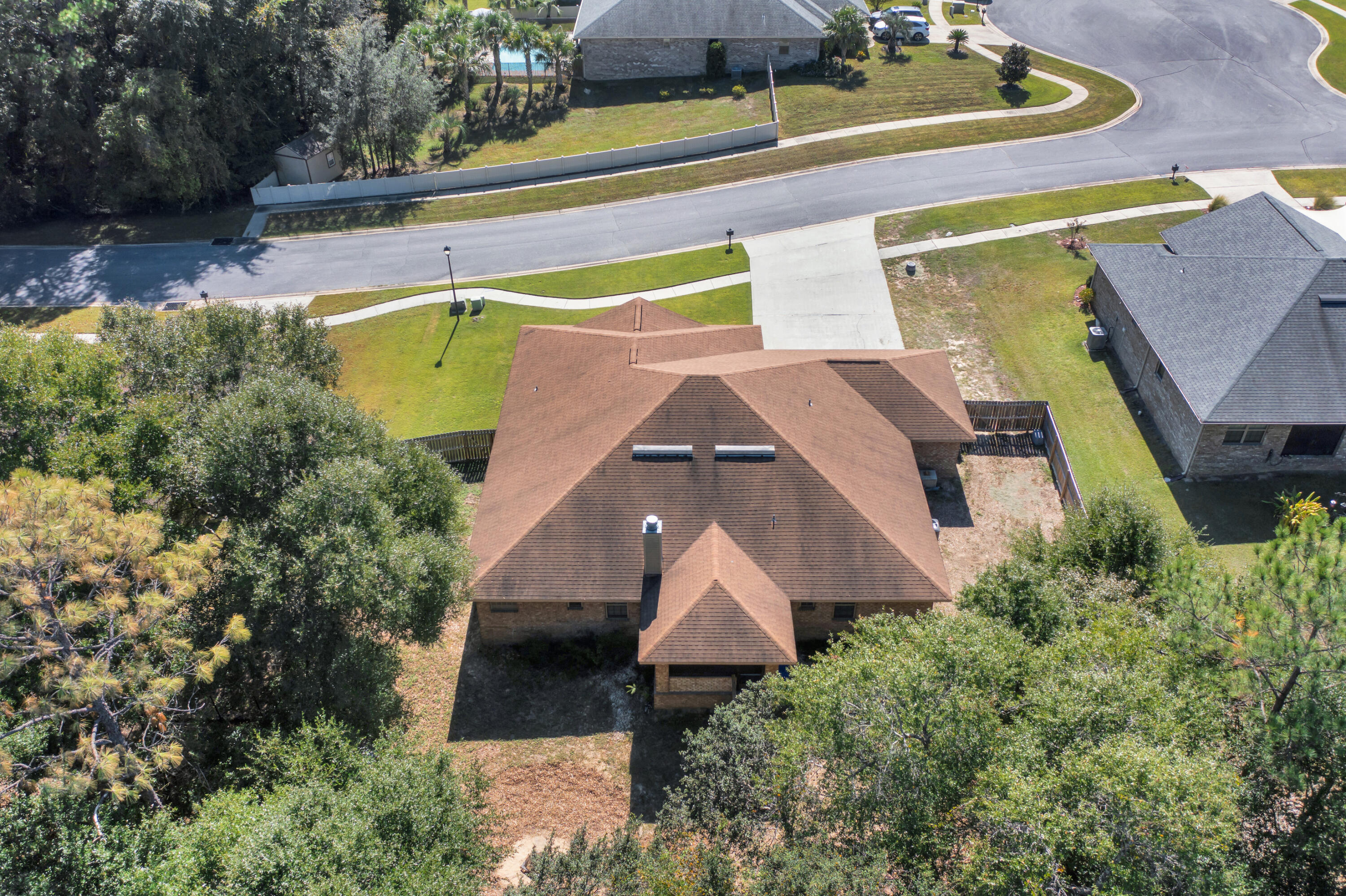 2428 Genevieve Way Crestview, FL 32536 - Photo 51 of 53 an aerial view of a house with a swimming pool