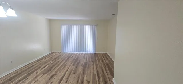 a view of wooden floor in a room
