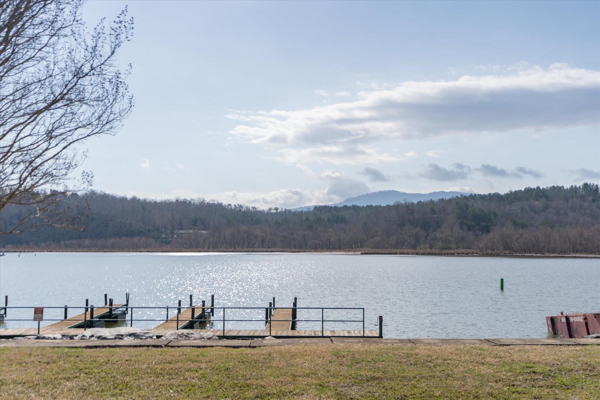 531 Sloping Meadow Mill Spring, NC 28756 - Photo 45 of 46 a view of a lake with a mountain view