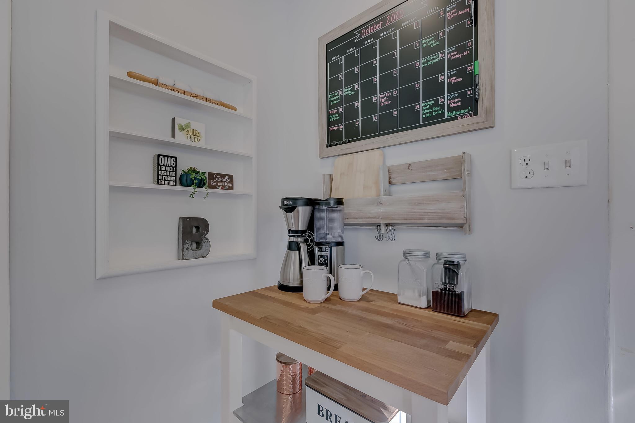 604 Norhurst Way Baltimore, MD 21228 - Photo 11 of 48 Built-in shelving in Kitchen