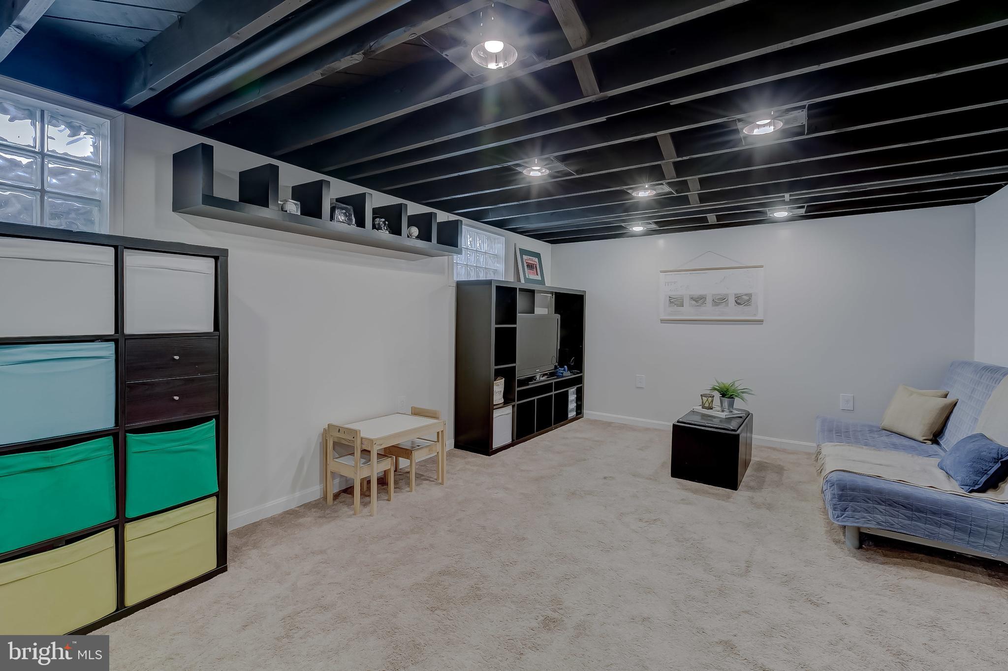 604 Norhurst Way Baltimore, MD 21228 - Photo 26 of 48 Fully carpeted w/recessed lighting