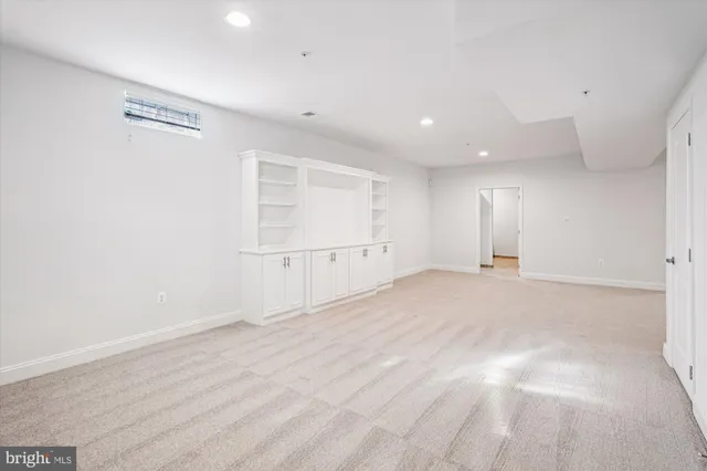 a view of empty room