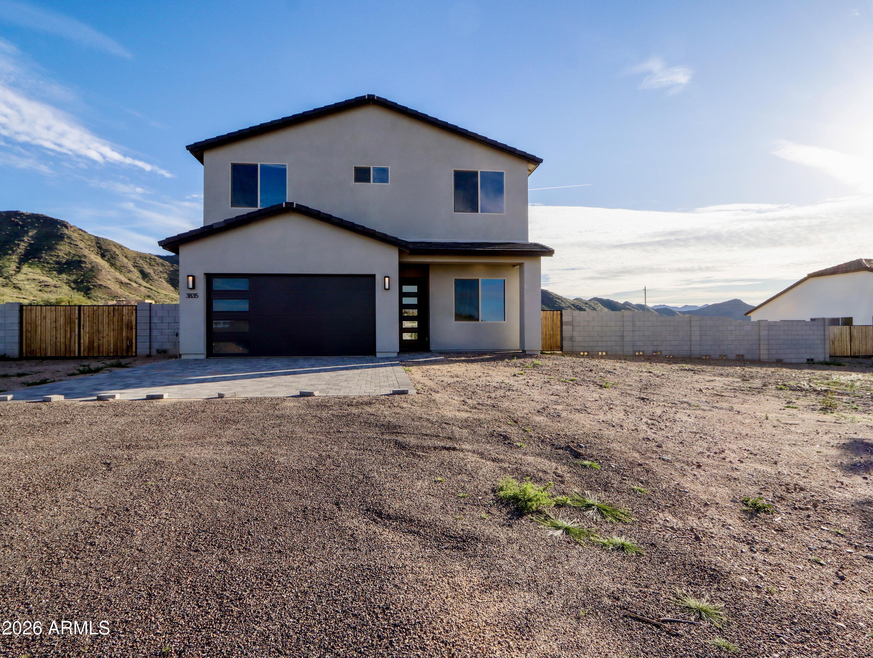 a house view with a outdoor space