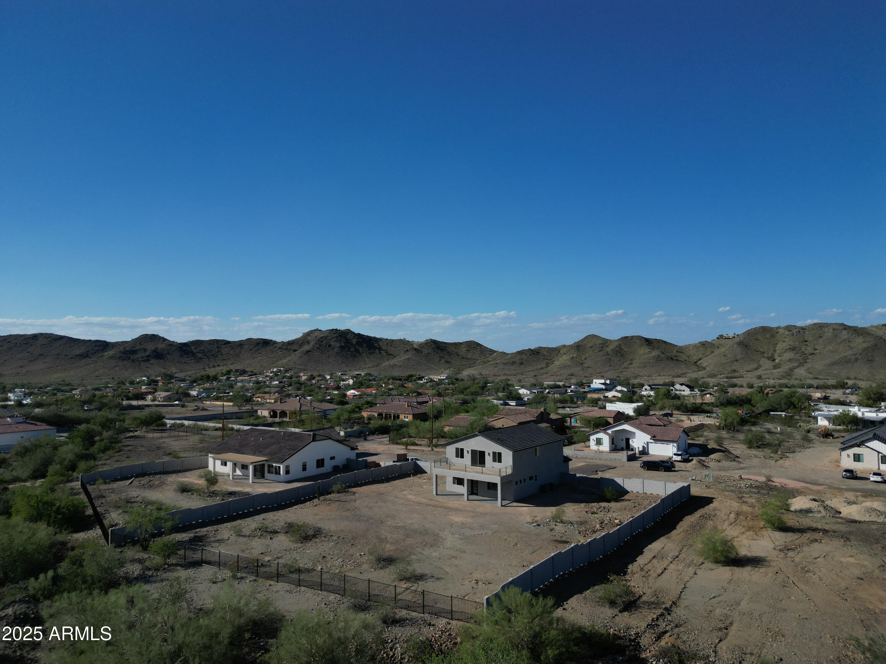 3835 West Fox Road Laveen, AZ 85339 - Photo 19 of 21 Back property with block wall and fencin