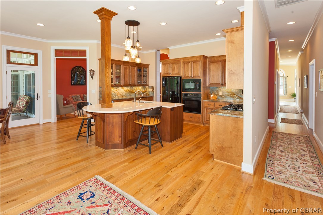 215 McSwain Road White Stone, VA 22578 - Photo 10 of 31 Kitchen - 42" custom maple cabinetry