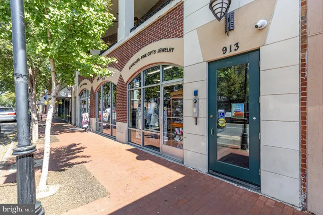 a large building with a city view