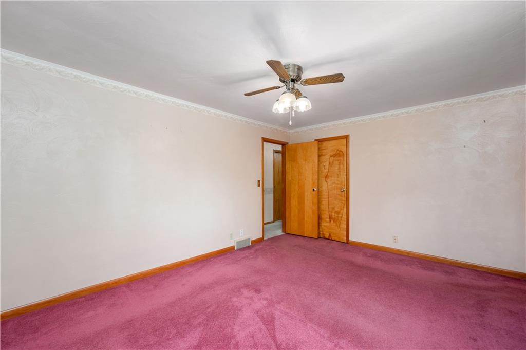 501 Bear Creek Road Sarver, PA 16055 - Photo 21 of 30 an empty room with a window and a fan