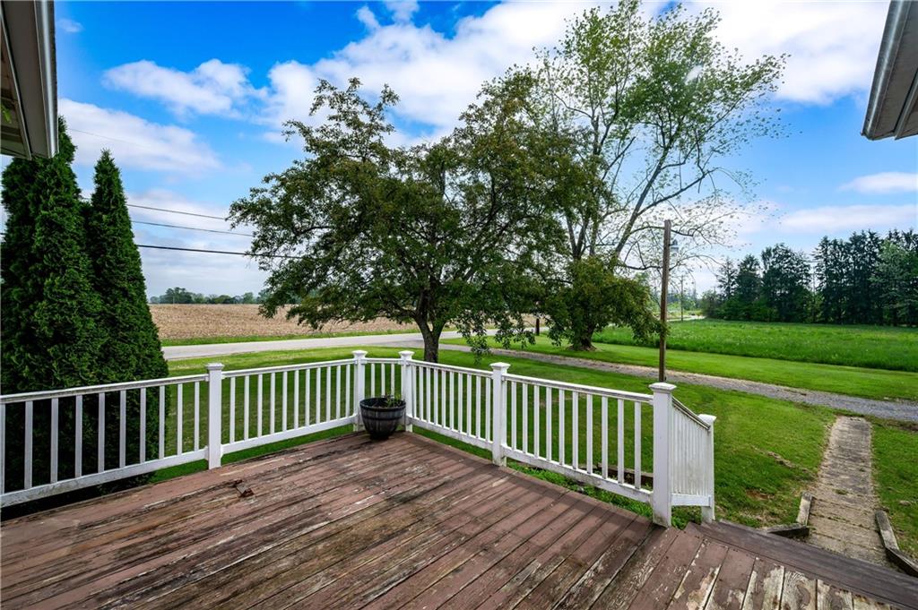501 Bear Creek Road Sarver, PA 16055 - Photo 29 of 30 a view of deck with wooden floor and fence