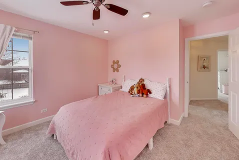 a view of road and trees