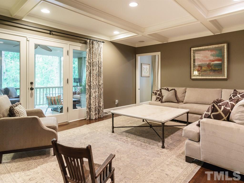 3116 Eton Road Raleigh, NC 27608 - Photo 6 of 25 a living room with furniture and a large window