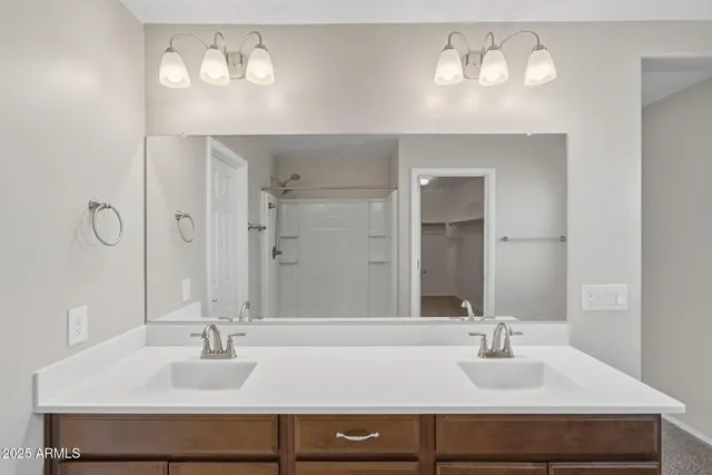 a view of a swimming pool with a lake view