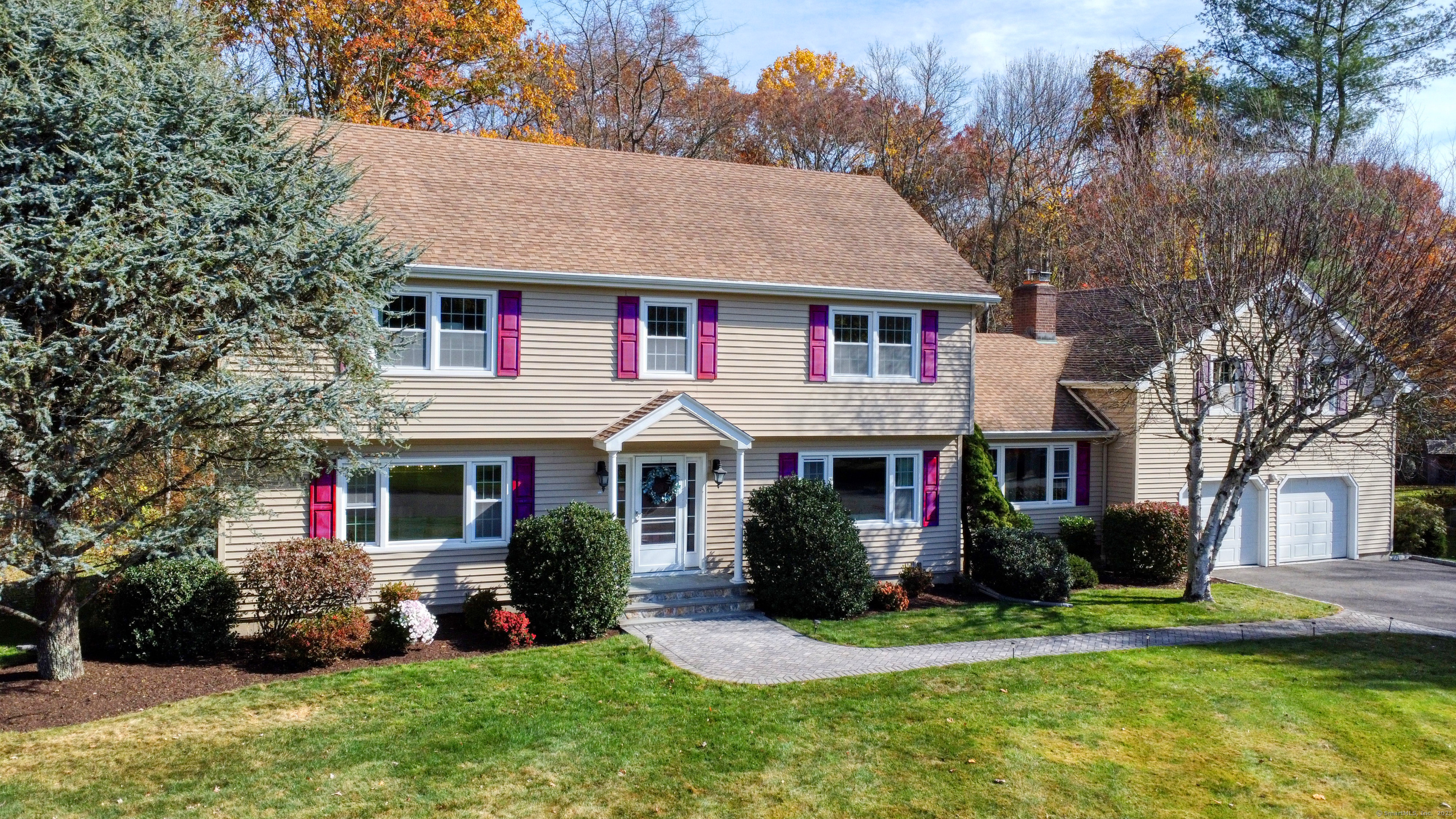 64 Frederick Street Trumbull, CT 06611 - Photo 1 of 1 a front view of a house with a yard