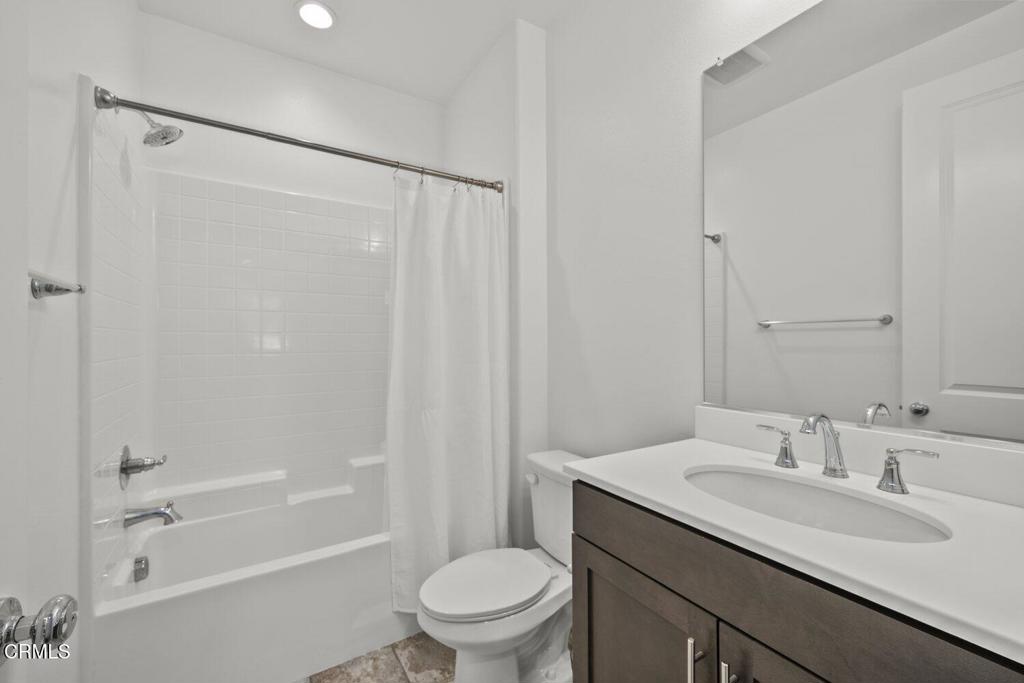 151 Rose Street Fillmore, CA 93015 - Photo 30 of 49 a bathroom with a sink toilet and shower