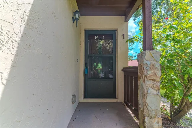 a view of a corridor