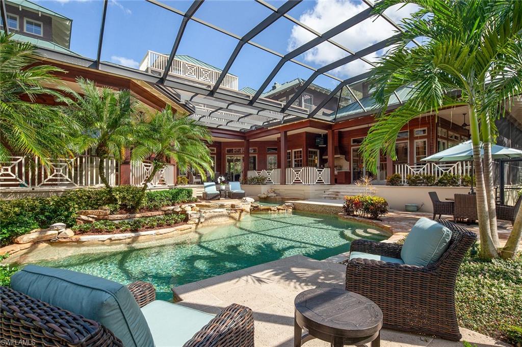 1205 Pocantico Lane Naples, FL 34110 - Photo 20 of 35 a view of yard with seating area