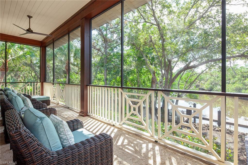 1205 Pocantico Lane Naples, FL 34110 - Photo 35 of 35 a view of balcony with furniture