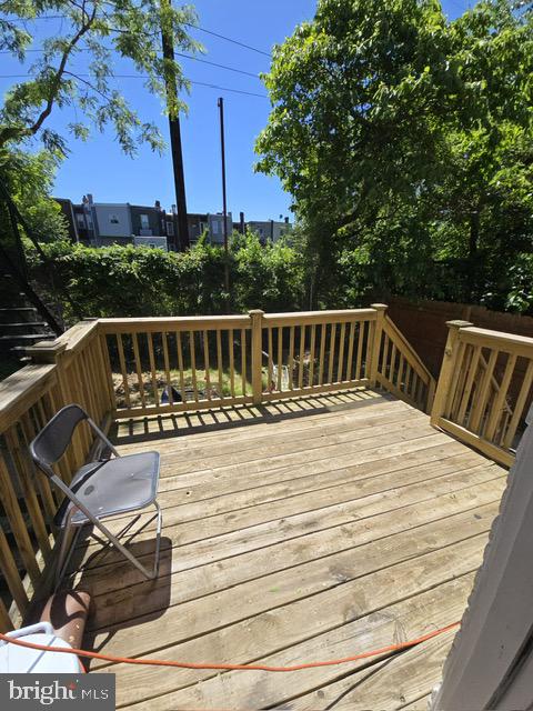 5314 Angora Terrace, Unit 1 Philadelphia, PA 19143 - Photo 14 of 15 a view of a chair and table on the terrace