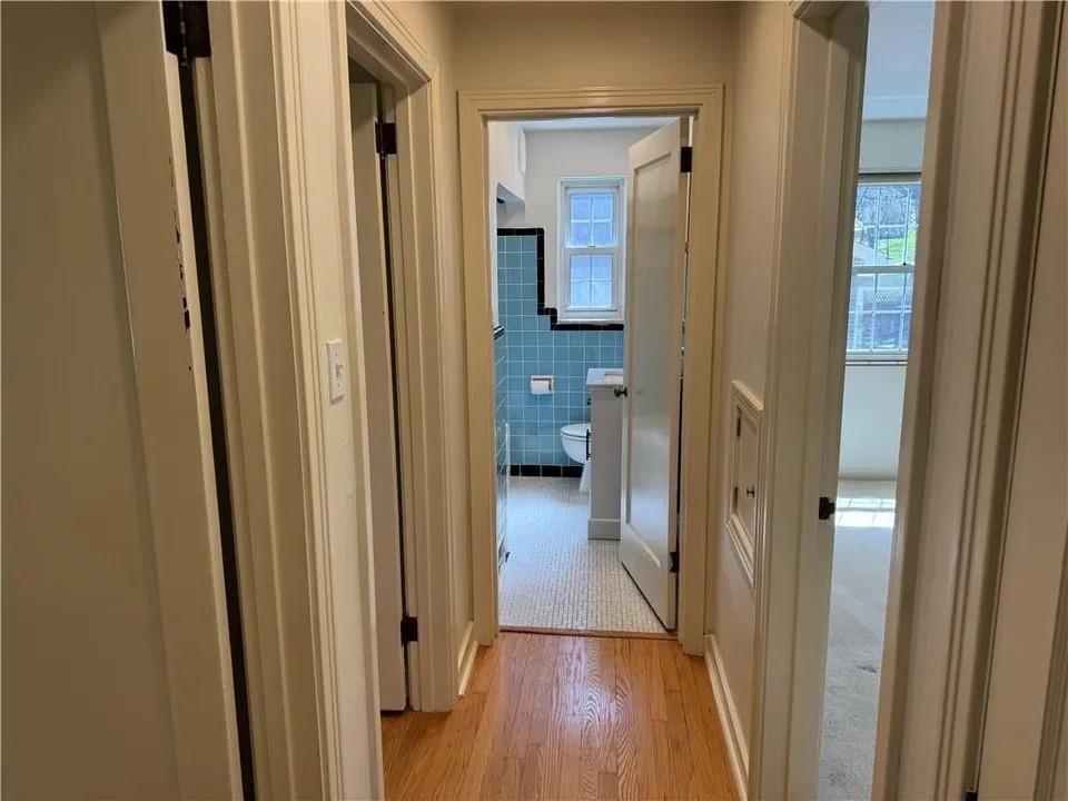 2251 Montgomery Road Sewickley, PA 15143 - Photo 11 of 36 a view of a bathroom from a hallway
