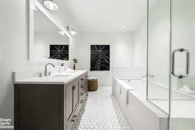 a view of a balcony with furniture