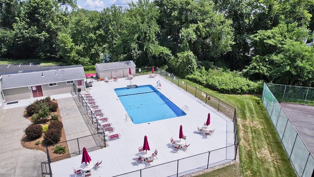 169 Nassau Drive, Unit 169 Springfield, MA 01129 - Photo 31 of 31 an aerial view of house with outdoor space