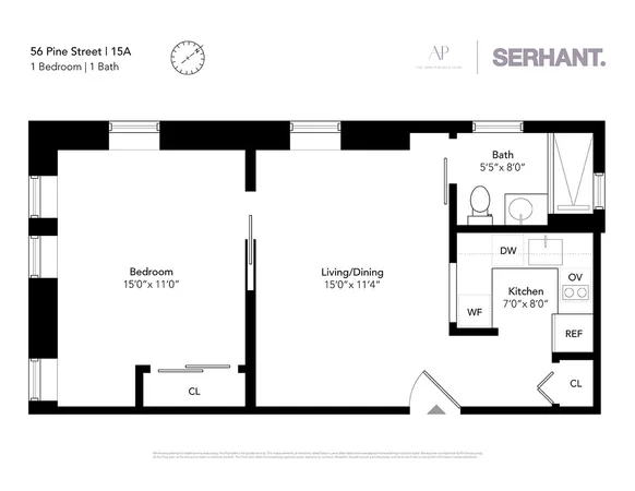 $595,000 | 56 Pine Street, Unit 15/A | Financial District