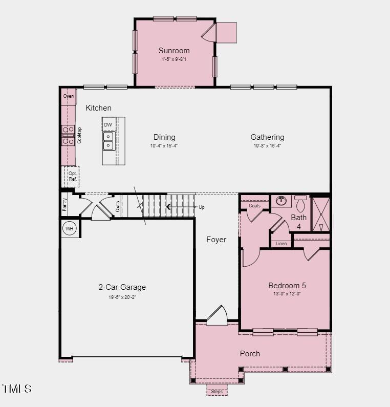 1132 Sun Spgs Road Wake Forest, NC 27587 - Photo 2 of 25 first floor