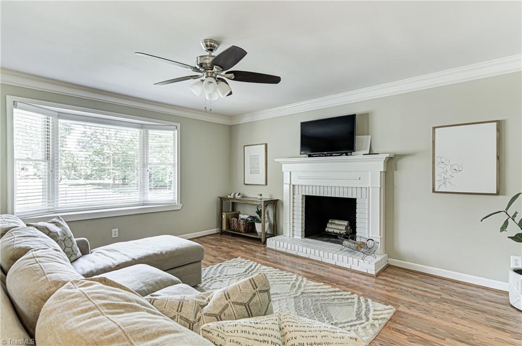 6135 Styers Ferry Road Clemmons, NC 27012 - Photo 3 of 29 Den with a lot of natural light