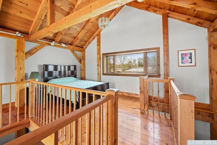 46 Broad Street Kinderhook, NY 12106 - Photo 38 of 44 a view of deck with furniture and wooden floor