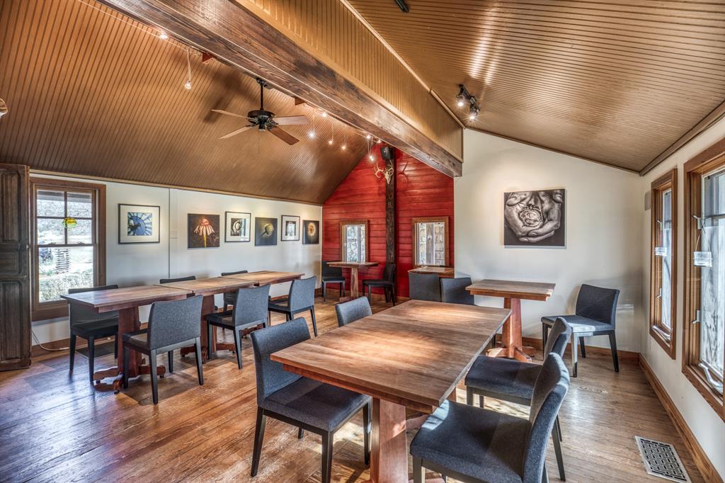 2969 County Lane Talpa, TX 76882 - Photo 15 of 40 a view of a dining room with furniture window and wooden floor