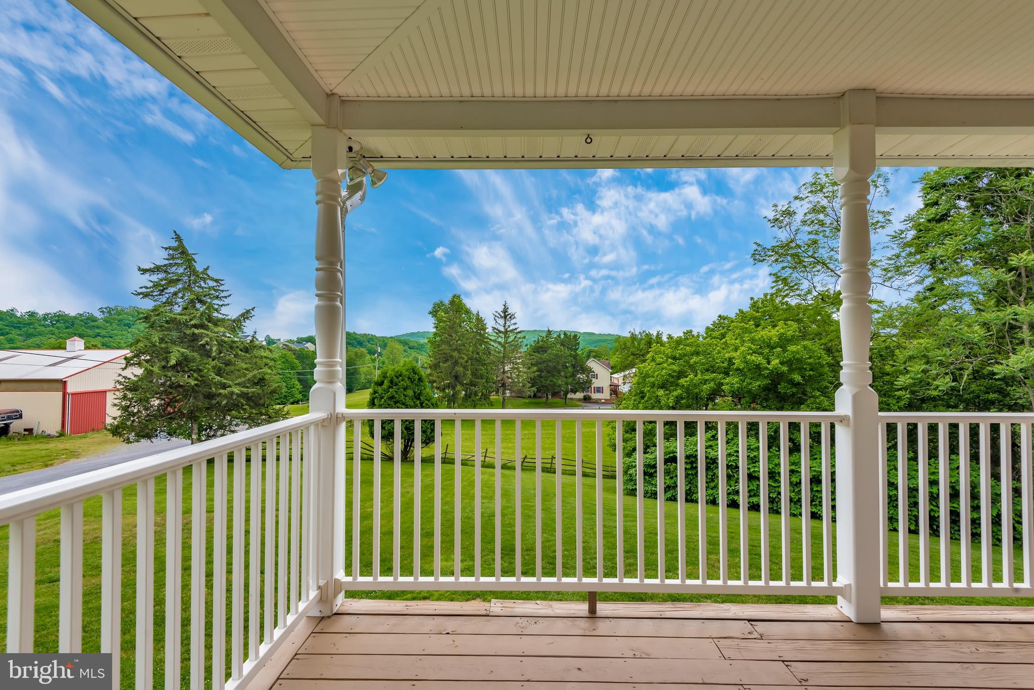 6803 Plantation Road Frederick, MD 21701 - Photo 3 of 38 View from Wrap Around Porch