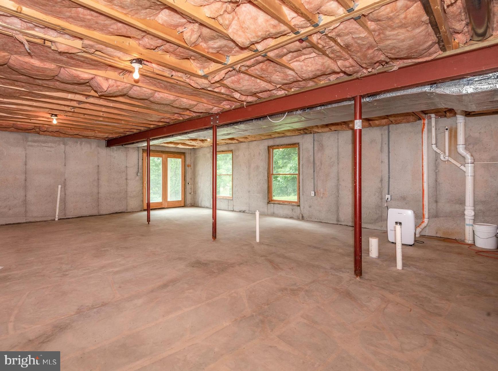 6803 Plantation Road Frederick, MD 21701 - Photo 28 of 38 Lower Level w/ Windows & Walkout to Yard