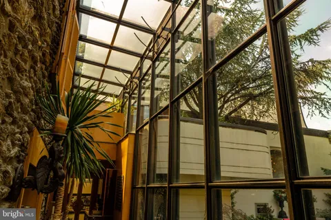 a view of a entryway door of house