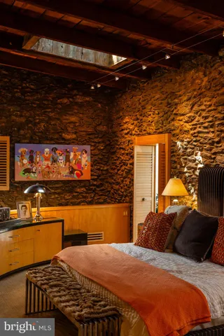 a view of a door and wooden floor