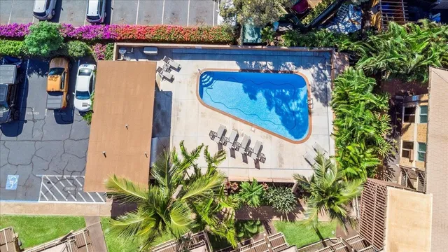 a view of city and ocean