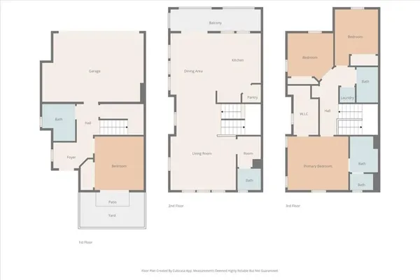 a view of a garage