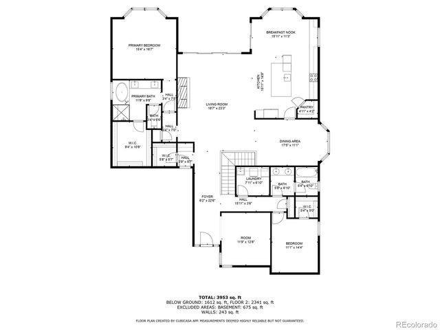 a picture of a floor plan