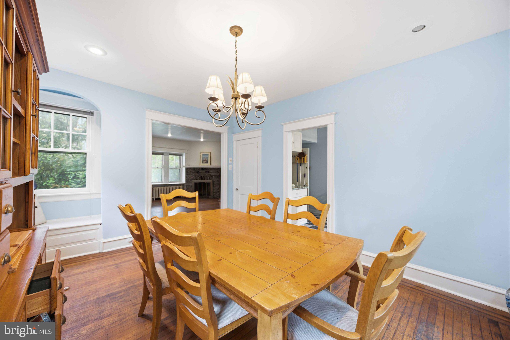 378 Church Road Elkins Park, PA 19027 - Photo 12 of 29 Bright dining space with classic charm.