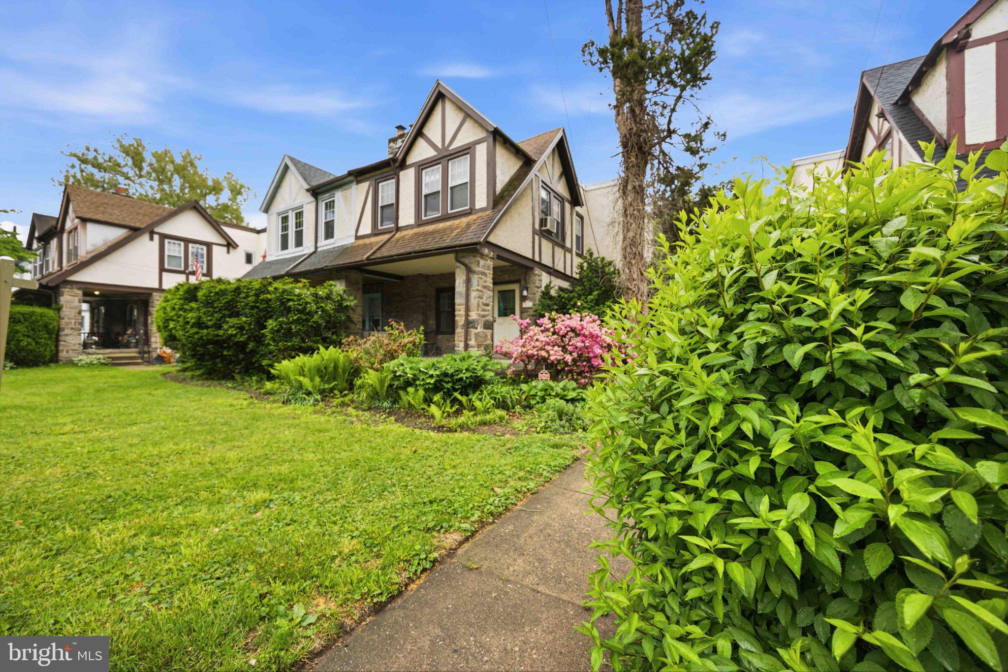 378 Church Road Elkins Park, PA 19027 - Photo 3 of 29 Charming home with lush gardens.