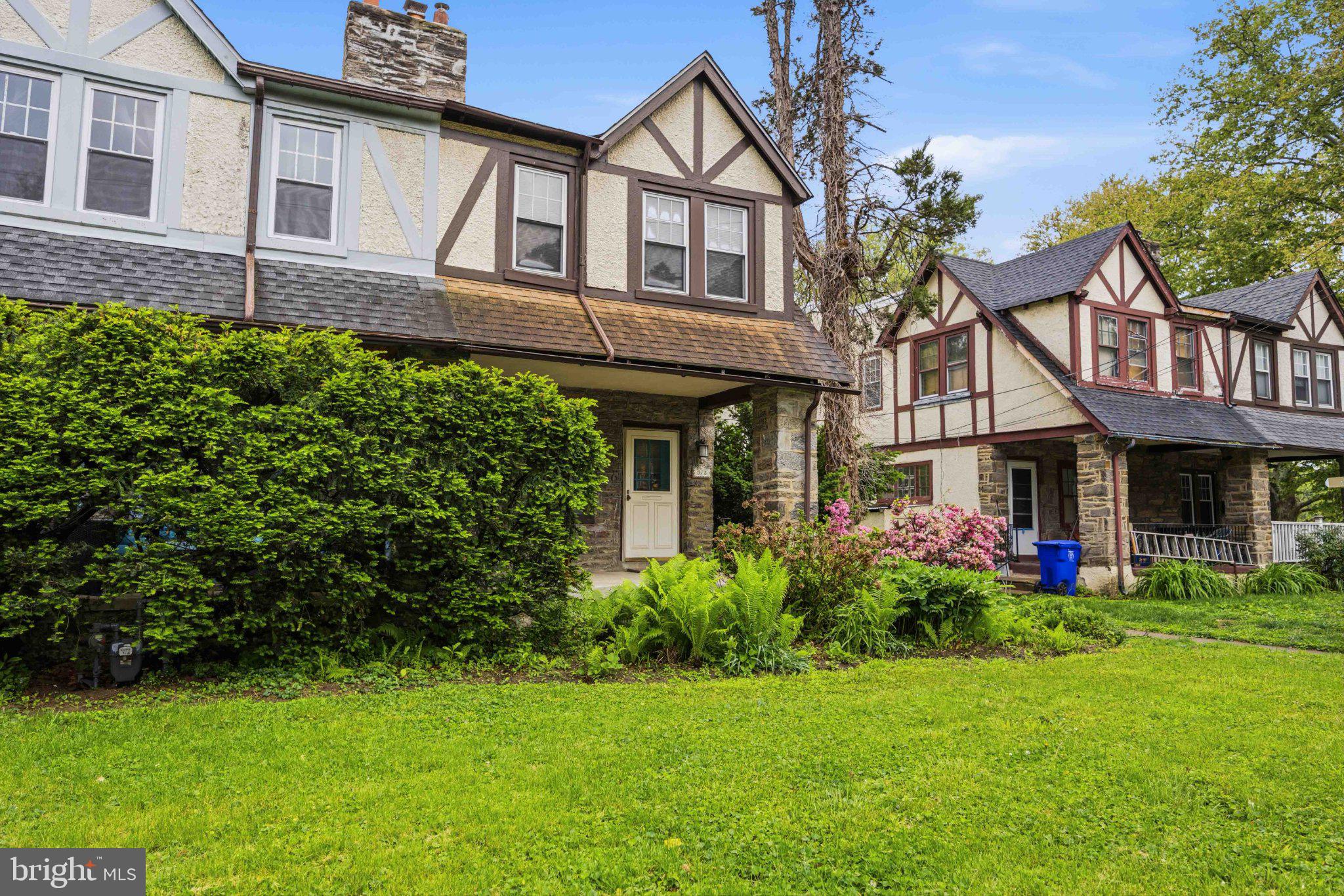 378 Church Road Elkins Park, PA 19027 - Photo 4 of 29 Charming homes with lush greenery.
