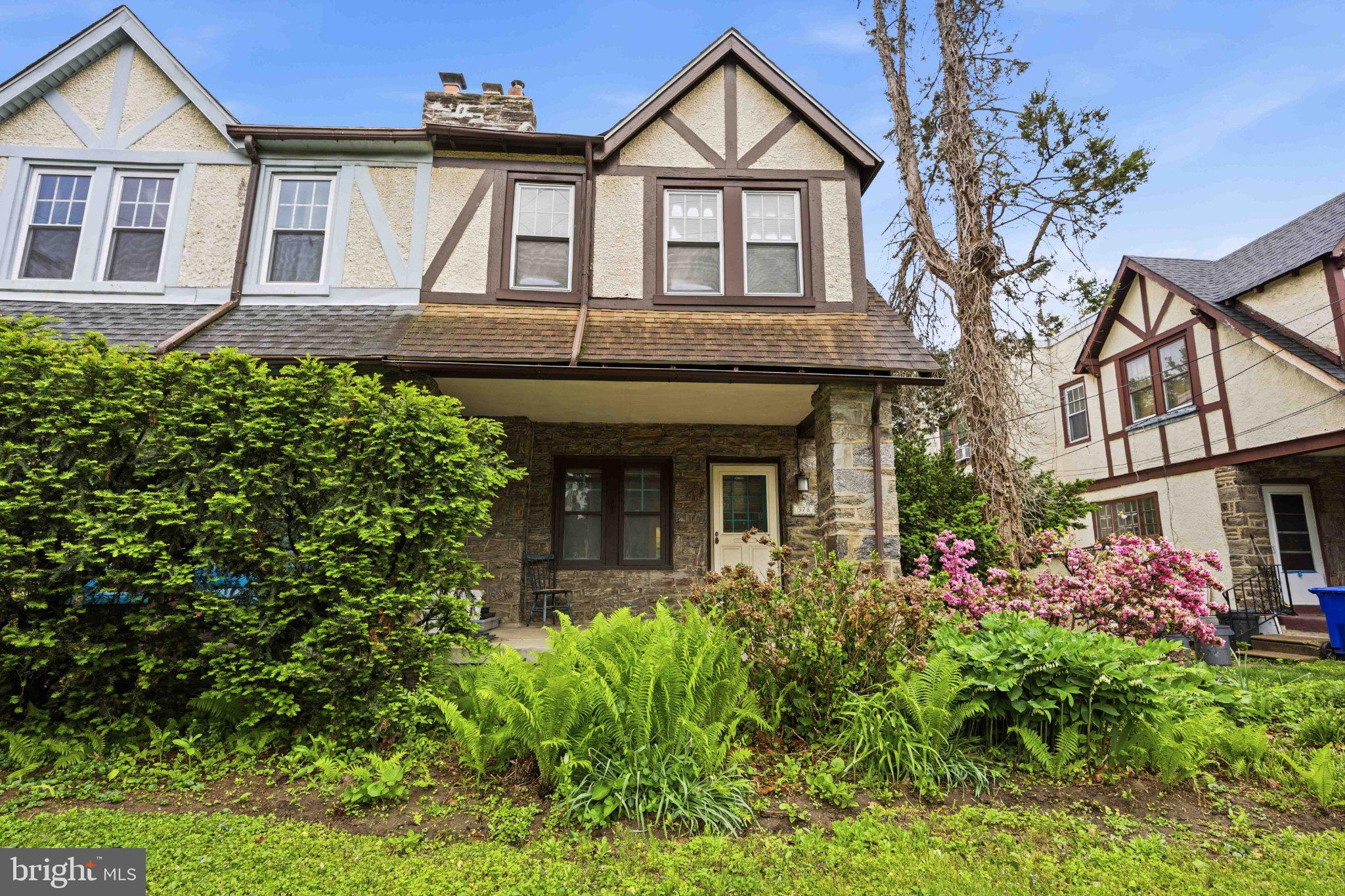378 Church Road Elkins Park, PA 19027 - Photo 5 of 29 Charming home with lush greenery.