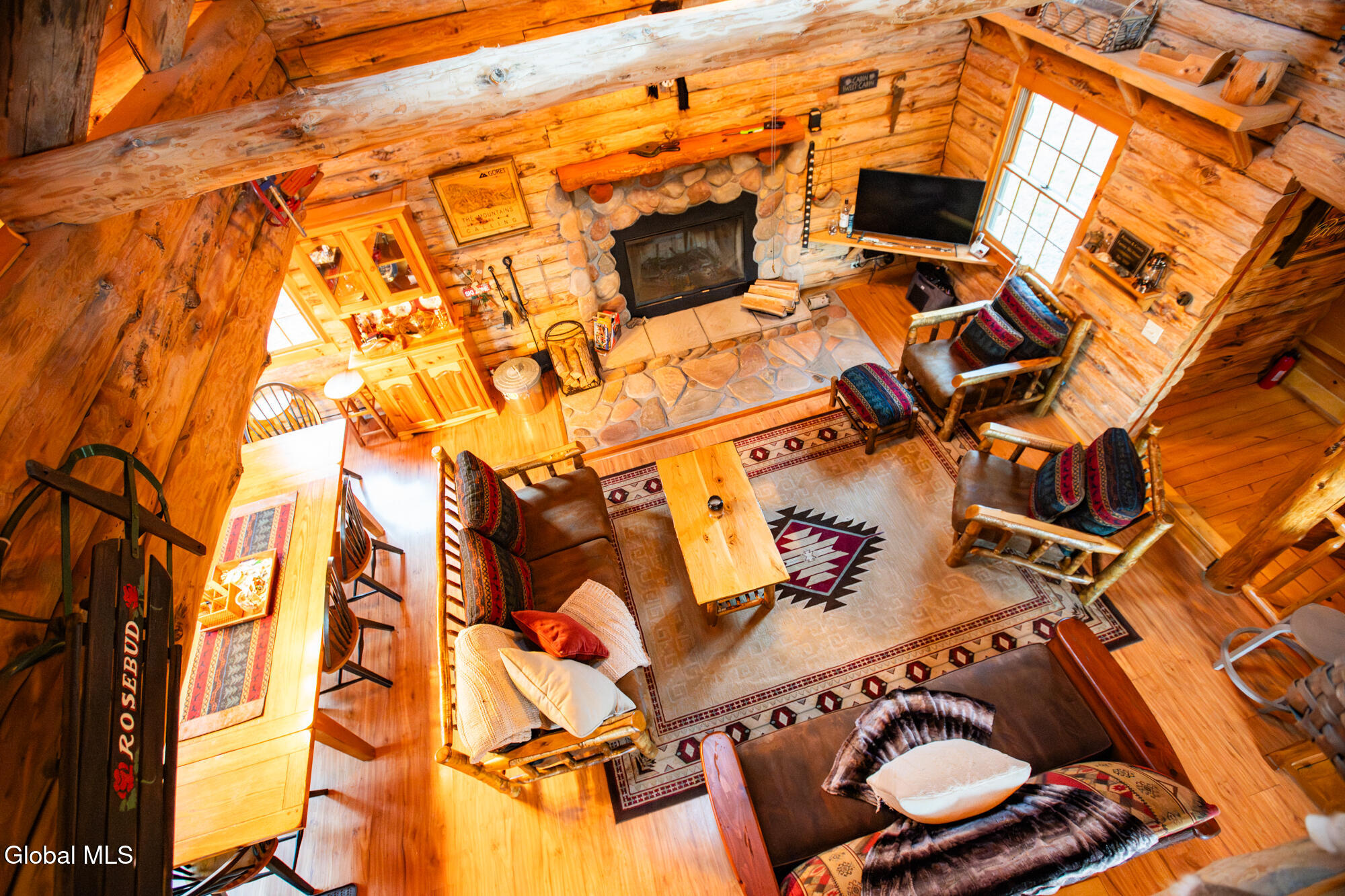 189 Barton Mines Road Johnsburg, NY 12856 - Photo 20 of 69 great room overhead view