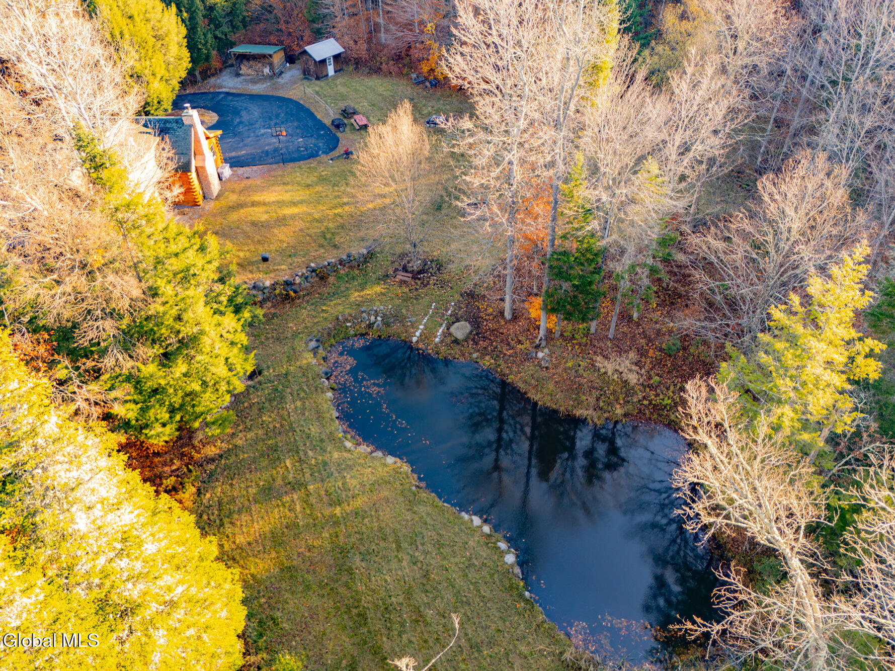 189 Barton Mines Road Johnsburg, NY 12856 - Photo 52 of 69 overhead pond