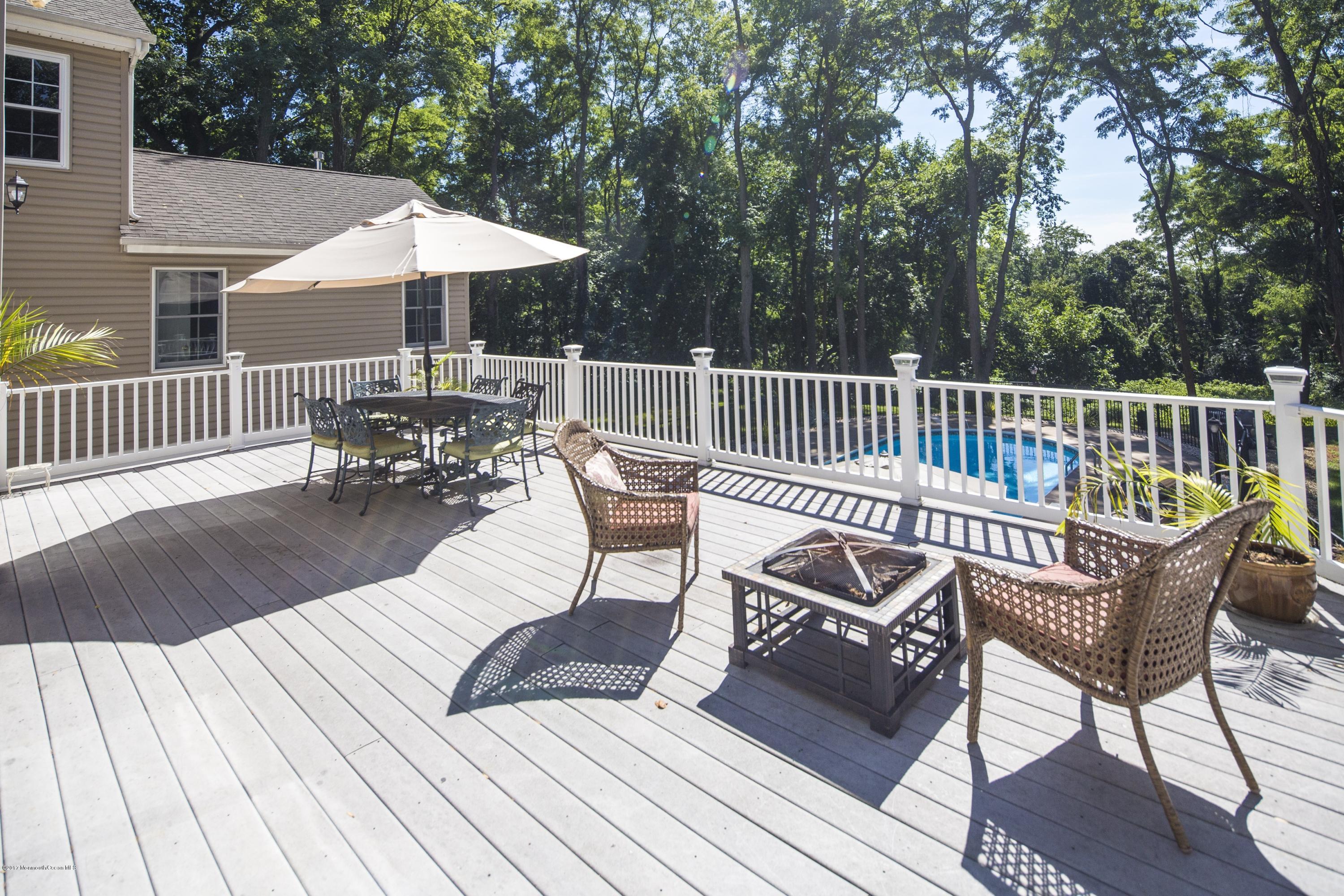 28 Ramsey Road Middletown, NJ 07748 - Photo 8 of 34 32' x 17' Back Deck