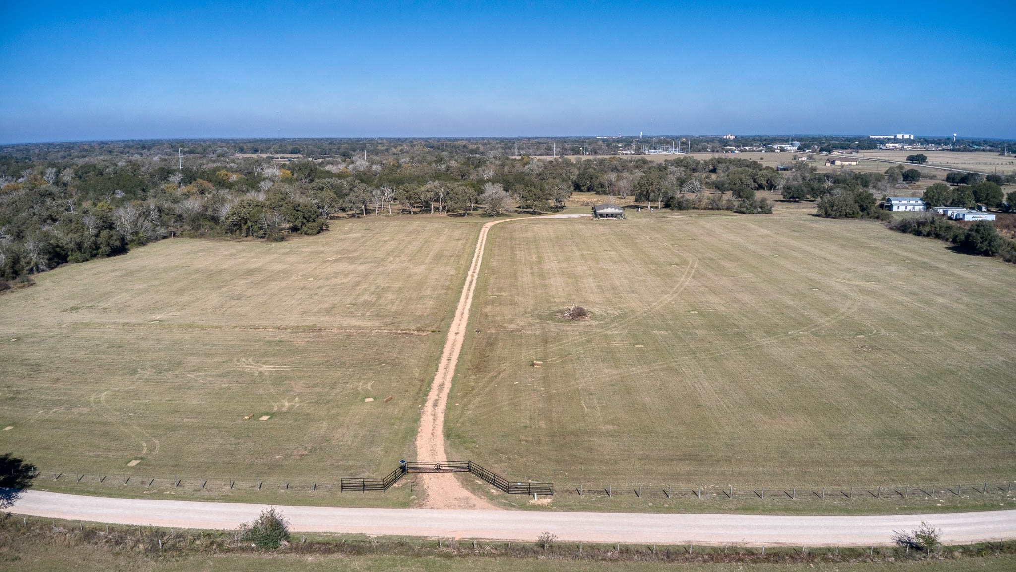 40934 Thomas Lane Hempstead, TX 77445 - Photo 40 of 50 Approx 4500' fenced & 1800' not fenced.