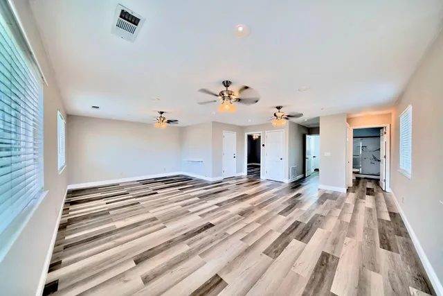 a view of a livingroom with a fireplace