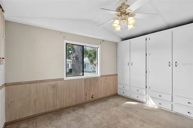 a view of a storage and utility room