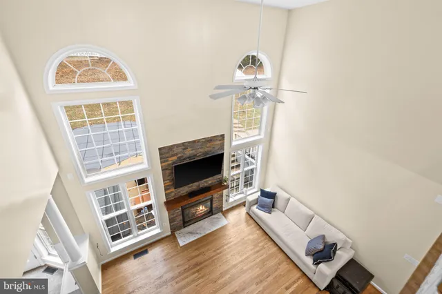 wooden floor in an empty room