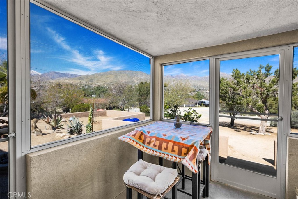 49399 Conejo Road Morongo Valley, CA 92256 - Photo 23 of 57 Front enclosed porch